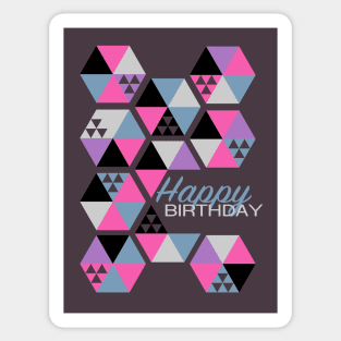 Birthday Card Sticker